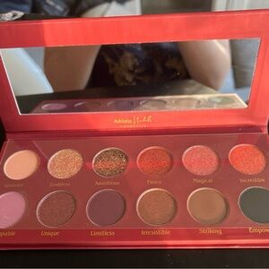 Red Eyeshadow Palette Adriana Nichole Like New